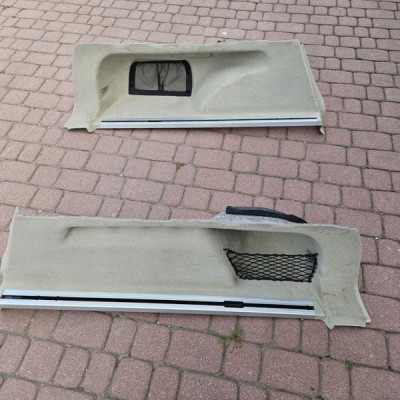 Boczki bagażnika tapicerki mocowania szyny beżowe FLEX Opel Insignia B