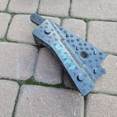 Wyciszenie absorber pianka drzwi prawy przód Opel Crossland X 39156821