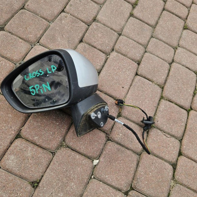 Lusterko szkło obudowa 5PIN Z176 lewe Opel Crossland X