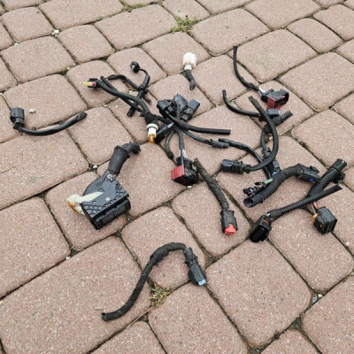 Kostka wtyczka komory silnika instalacja wiązka Opel Crossland X