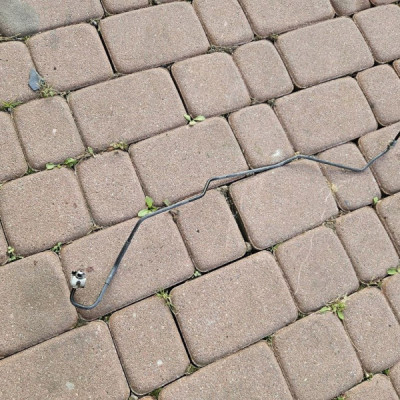 Przewód rura wąż hamulcowy koła ABS lewy Opel Crossland X