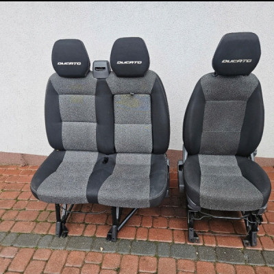 Fotel fotele EUROPA pasazera kierowcy lawka FIAT DUCATO BOXER JUMPER