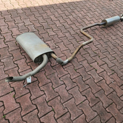 Wydech tył tylny 1.2i PSA3442 PSA3456 tłumik rura Opel Grandland X