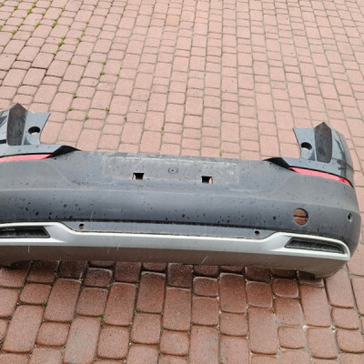 Zderzak tył tylny dyfuzory CZARNY 6PDC Opel Grandland X KTGA