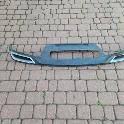 Dyfuzor dokładka zderzaka tył kombi 2 rury wydechy Opel Insignia B 13489246