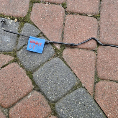 Przewód ABS hamulcowy tył tylny elastyczny zacisku EUROPA Opel ADAM