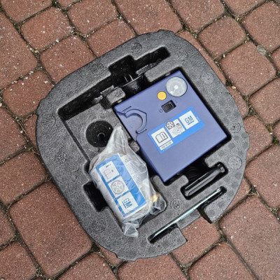 Zestaw naprawczy koła dojazdowego kompresor Opel ADAM