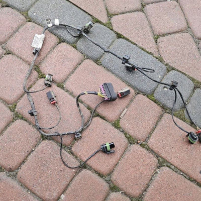 Instalacja wiązka zderzak tył tylnego PDC parkowania Opel ADAM 13356887