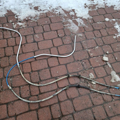 Linka linki hamulca ręcznego kombi komplet RENAULT MEGANE 4 IV