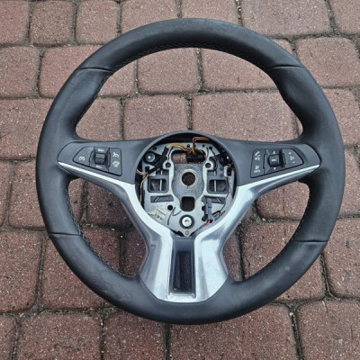 Kierownica skóra skórzana grzana podgrzewana chrom Opel ADAM A65