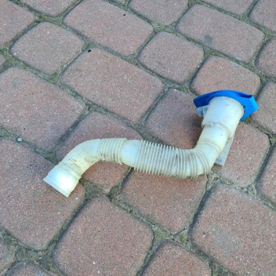 Rurka wlewu spryskiwaczy zbiorniczka Volkswagen Golf VII