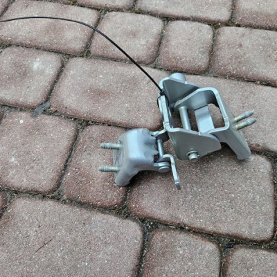 Zawias drzwi tył tylny lewy komplet Renault ZOE II TEKQA