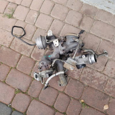 Turbo turbosprężarka A20DTR Bi-turbo Opel Insignia A 55577924