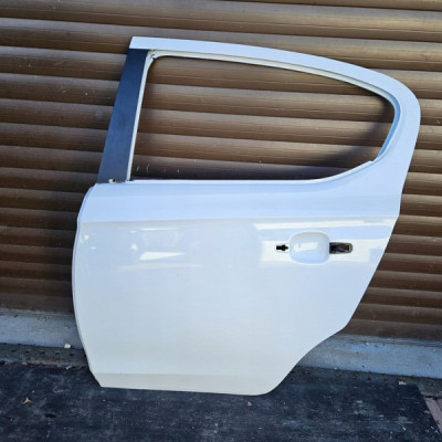 Drzwi tył tylne lewe białe Z40R Opel Corsa E 5 drzwi 5D