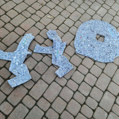 Wyciszenia bagażnika wygłuszenia Opel Mokka B 20242 II