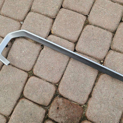 Dekor deski srebrny listwa konsoli Opel Mokka B 2 9834928580