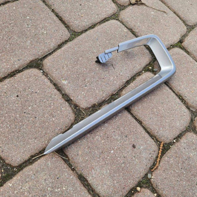 Dekor deski srebrny listwa konsoli dekor Opel Mokka B 2 9834930480