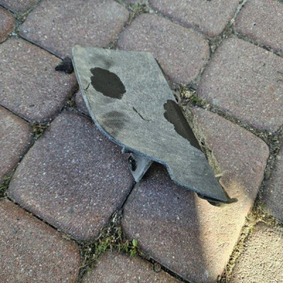 Chlapacz nadkole tył tylne prawe progu Volkswagen Golf 7 VII 5G0854858