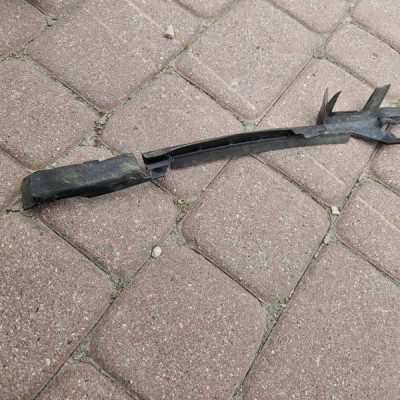 Uszczelka kierownica powietrza łapacz Volkswagen Golf 7 VII 5G0121332H