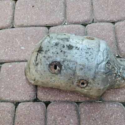 Obudowa osłona termiczna katalizatora 1.4T Opel Mokka 55569314