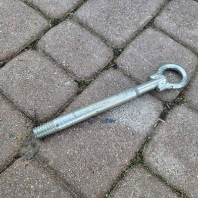 Ucho wkrętka haka holowniczego zderzaka przód Opel Corsa F 9675971080