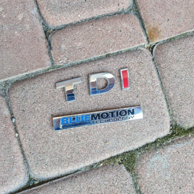 Napis logo bluemotion klapy bagażnika emblemat TDI Volkswagen Golf 7 VII