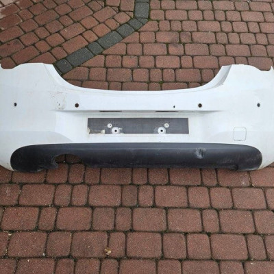 Zderzak tył tylny 4PDC biały Z40R 40R Opel Corsa E 13399563