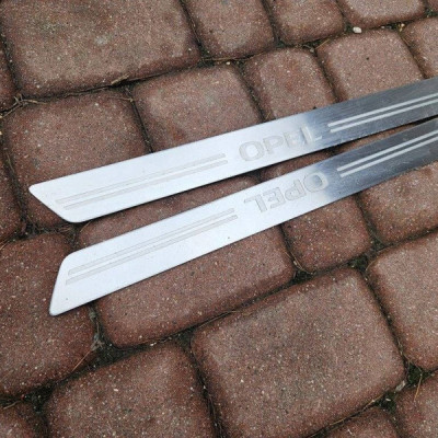 Listwa progowa osłona progu chrom dekor EUROPA Opel Corsa E